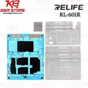 RELIFE RL-601R 10 in 1 Middle Frame Reballing Kit For iPhone X-12 Pro Max