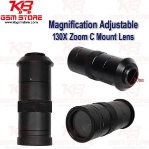 Magnification Adjustable 130X Zoom C Mount Lens