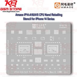 Amaoe IP14-A16/A15 CPU Nand Reballing Stencil for iPhone 14 Series