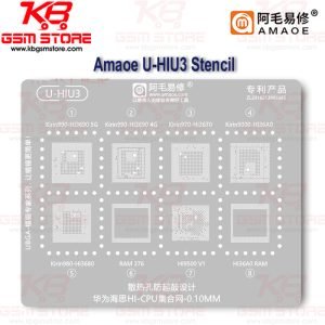 Amaoe U-HIU3 UBGA BGA Reballing Stencil