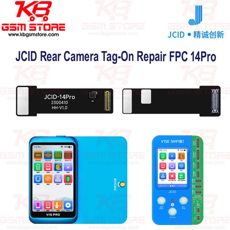 JCID Rear Camera Tag-On Repair FPC 14Pro