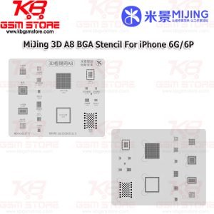 MiJing 3D A8 BGA Stencil For iPhone 6G 6P Mijing 3D
