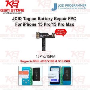 JCID Tag-on Battery Repair FPC For iPhone 15 Pro/15 Pro Max
