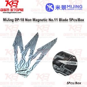 MiJing DP-18 Non Magnetic No.11 Blade 5PcsBox