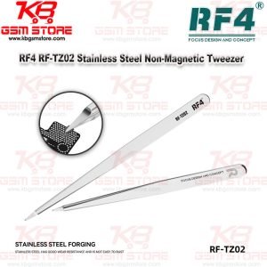 RF4 RF-TZ02 Stainless Steel Non-Magnetic Tweezer