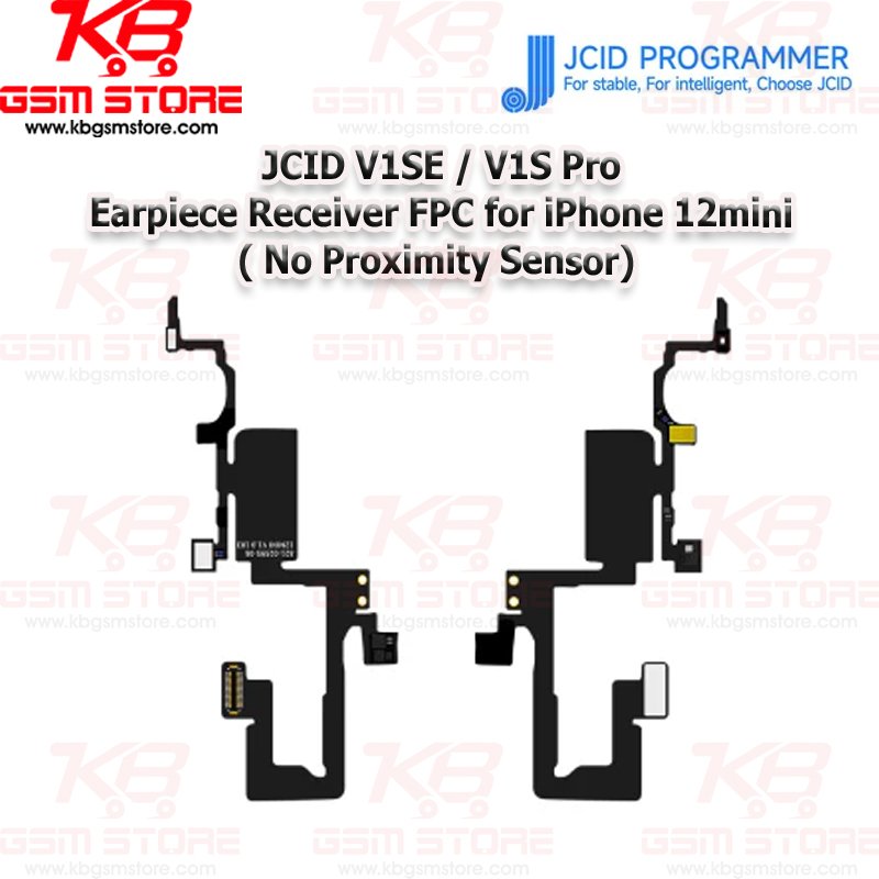 JCID V1SE / V1S Pro Earpiece Receiver FPC for iPhone 12mini (No Proximity Sensor)