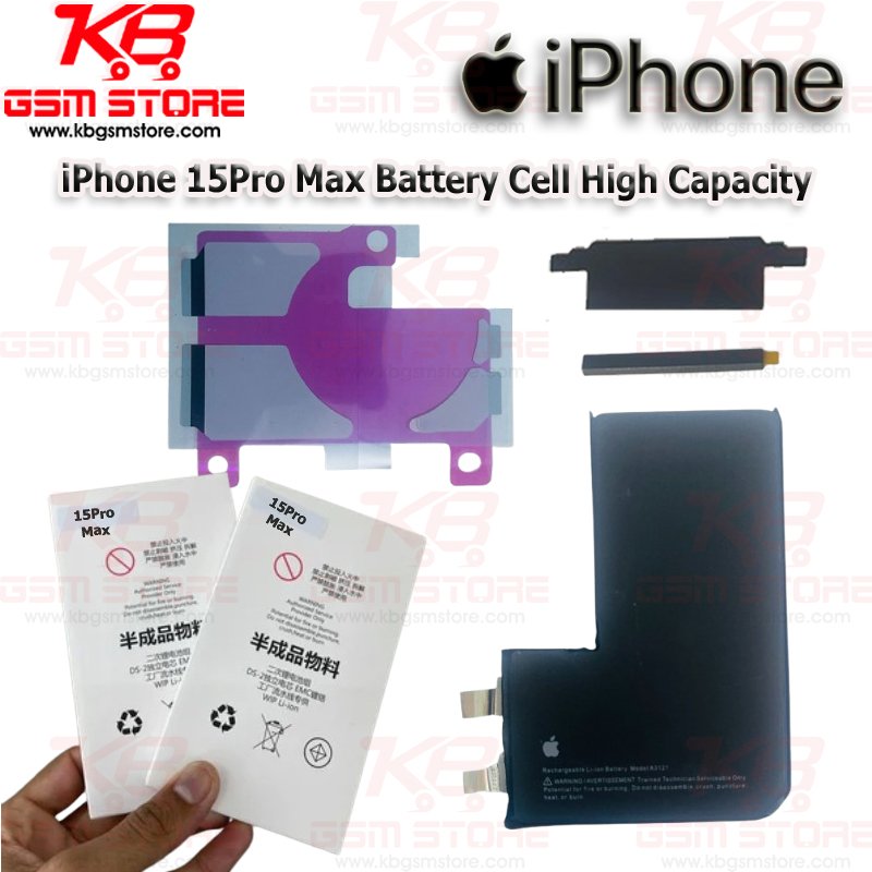 iPhone 15Pro Max Battery Cell High Capacity