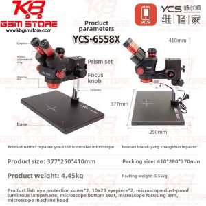 YCS-6558X Trinocular