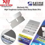 Mechanic FR1 High Toughness Carbon Steel Sharp Blade 5Pcs