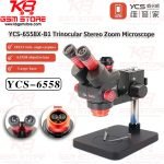 YCS-6558X-B1 Trinocular Stereo Zoom Microscope
