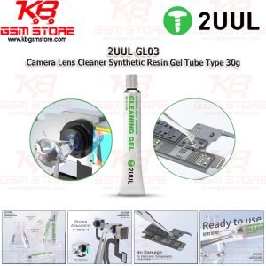 2UUL GL03 Camera Lens Cleaner Synthetic Resin Gel Tube Type 30g