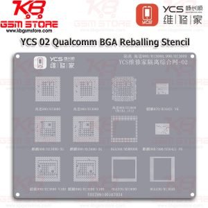 YCS 02 Qualcomm BGA Reballing Stencil